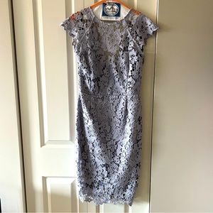 Lilac lace dress